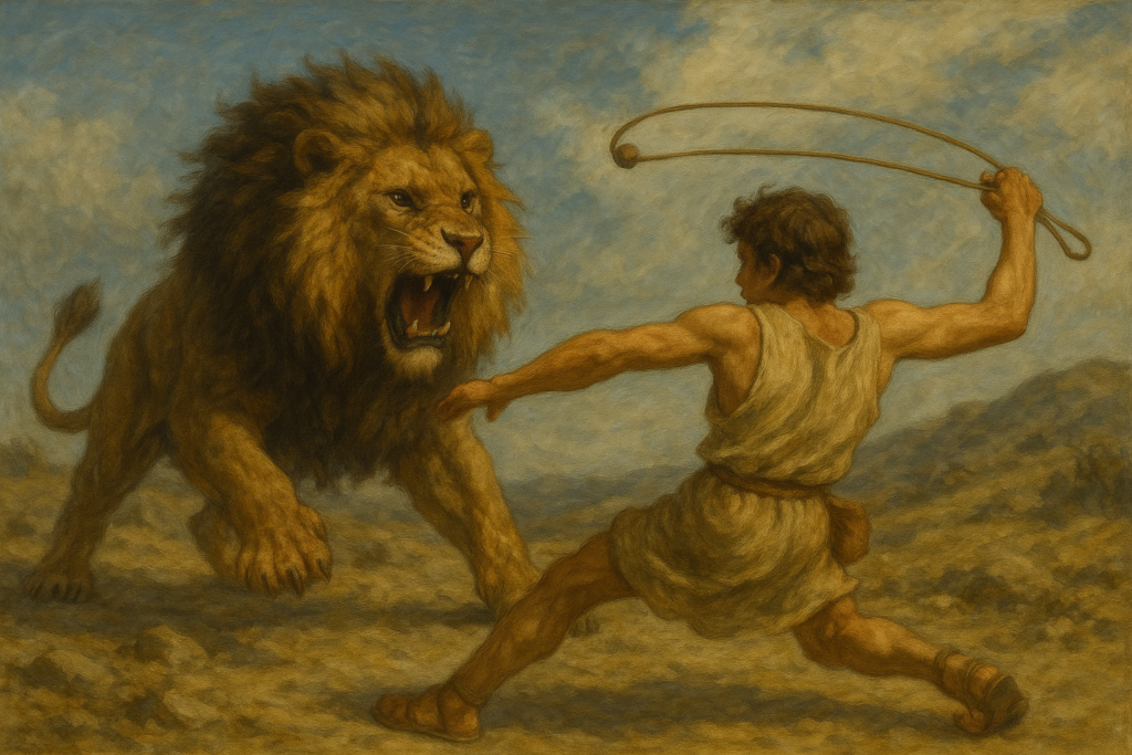 Como ter preparo para enfrentar um leão